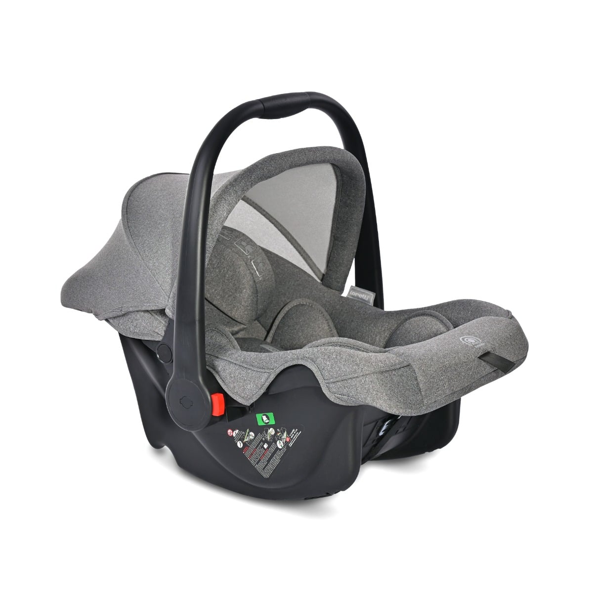 Scoica Auto Lorelli Joy, Grey Jasper, 0-12 luni