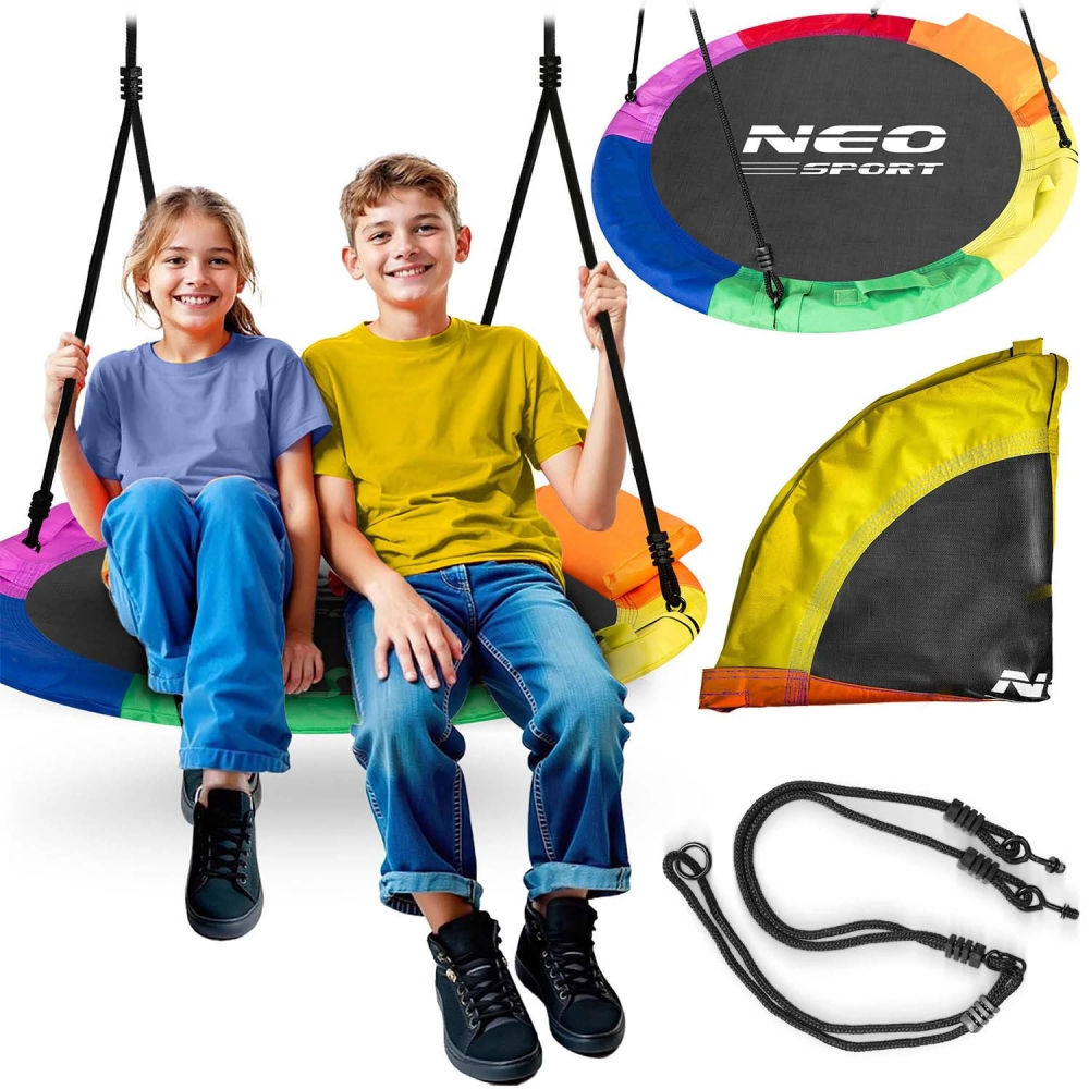 Leagan cuib Neo-Sport 100cm, multicolor