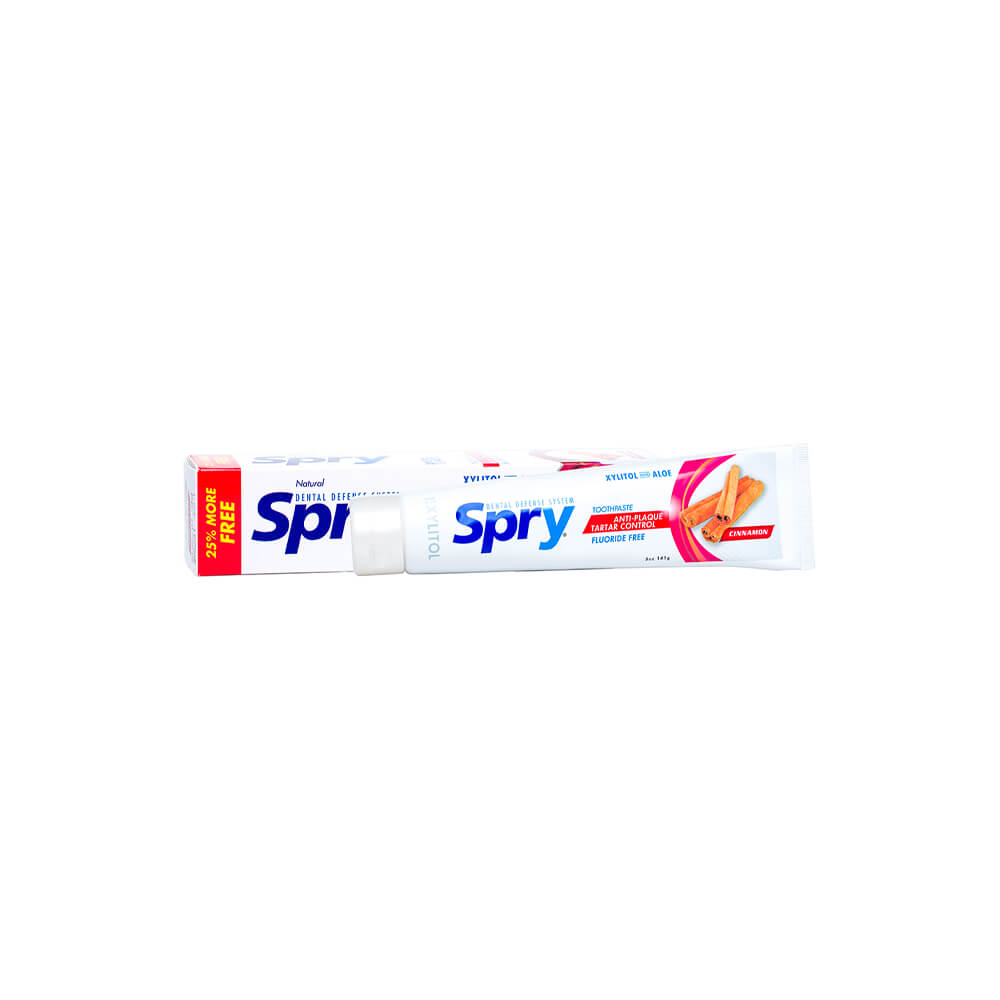 Pasta de Dinti Spry cu Scortisoara si Xylitol, Fara Fluor