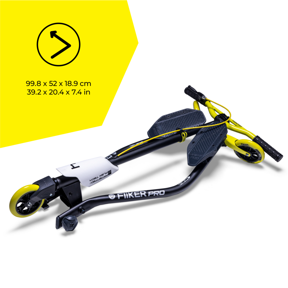 Trotineta Yvolution Y Fliker Pro Pliabilă - imagine 3