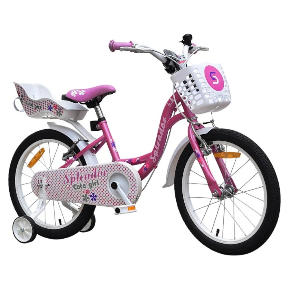 Novokids SplendOr Boom PRO - Bicicleta Roz Copii - imagine 4