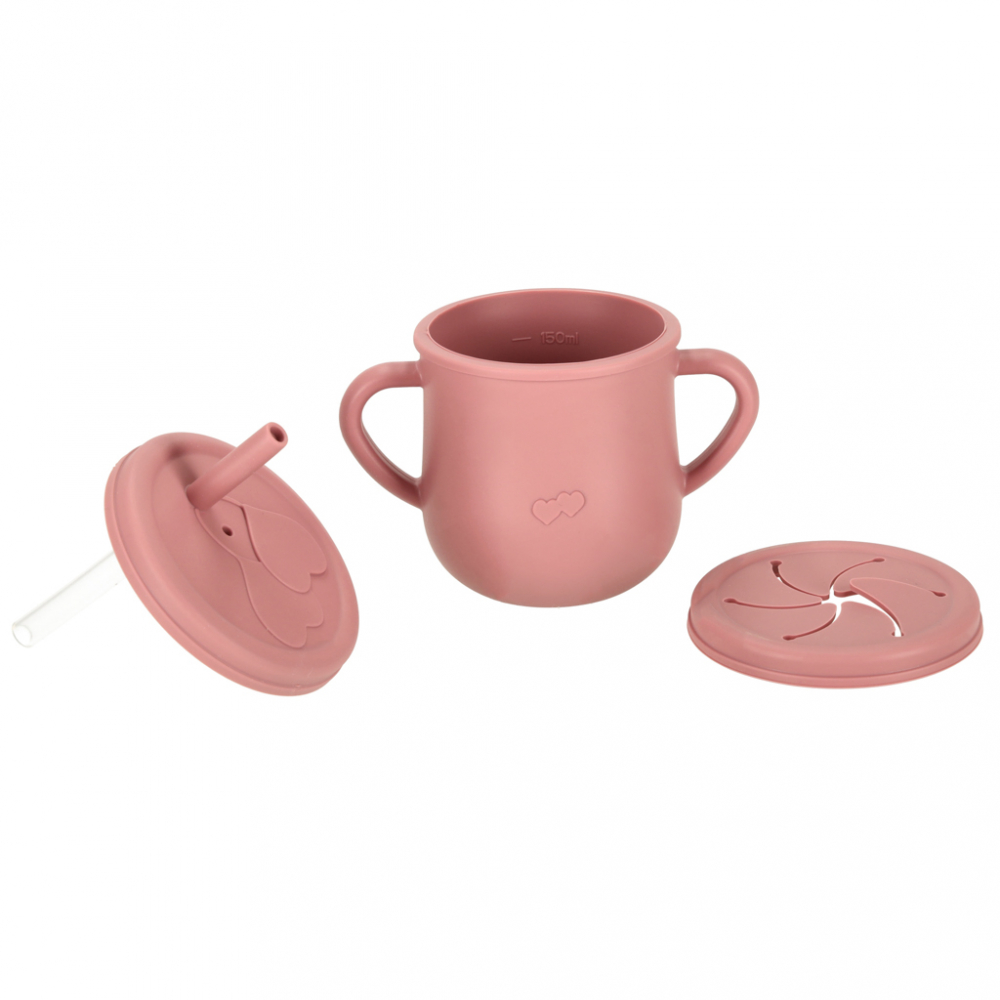 Set Diversificare Ikonka 9P Silicon Squirrel Pink - imagine 6