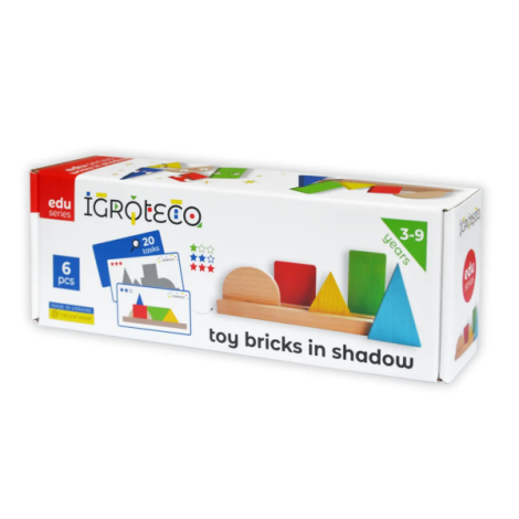 Joc Figuri și Umbre Igroteco | IQ Games Lemn