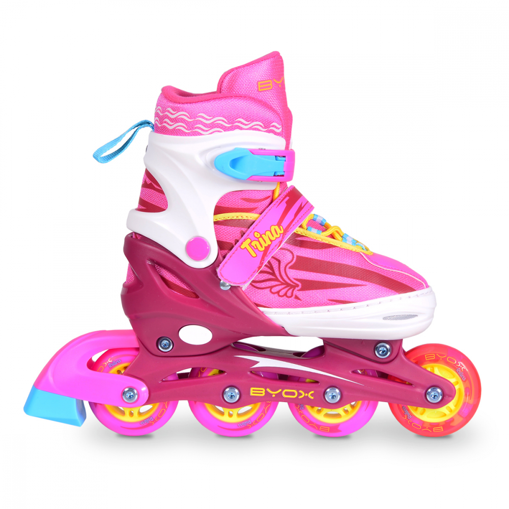 Role Byox Trina M Pink 34-37 Reglabile - imagine 2