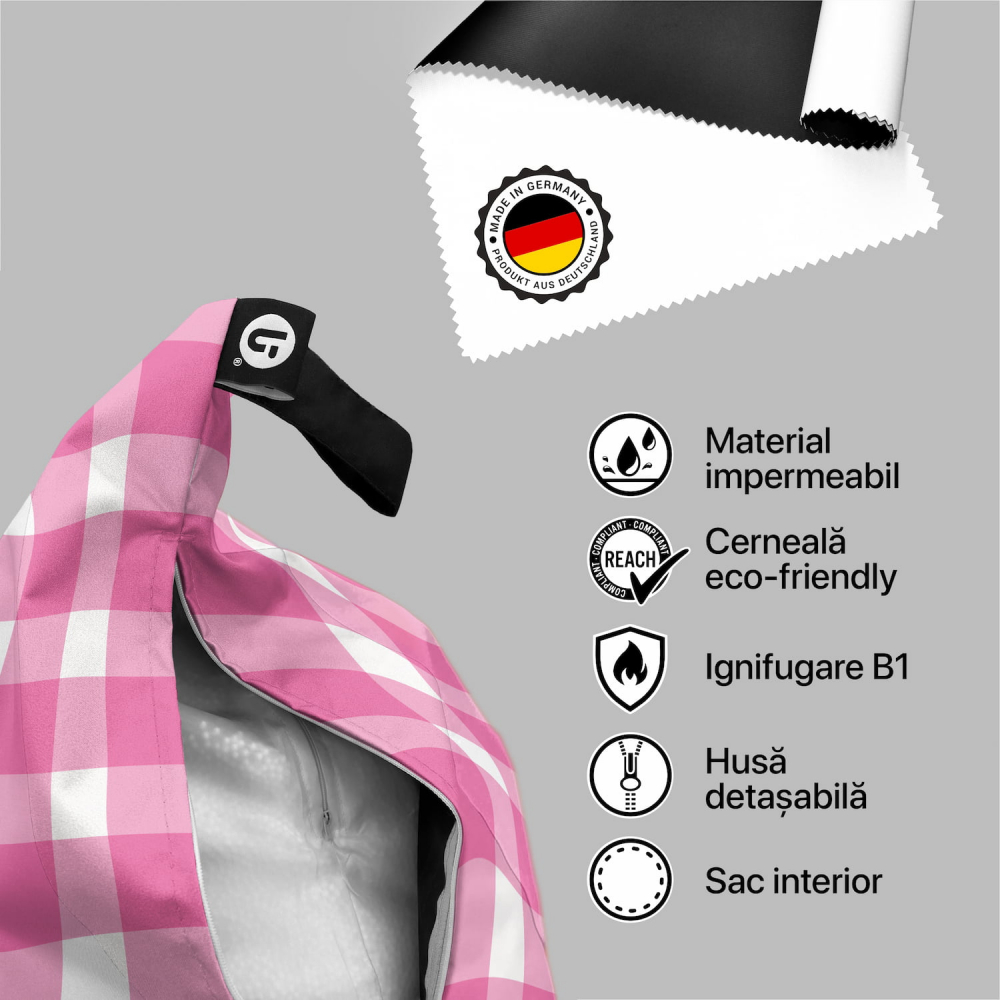 Fotoliu Puf Updeco Chill XL Sweet Girl - imagine 6