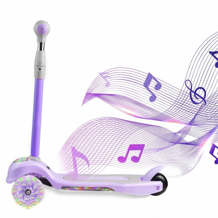 Trotineta Ricokids Piko Violet cu LED - imagine 5