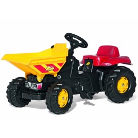 Tractor cu pedale Rolly Kid Dumper Kid, Benă Rabatabilă