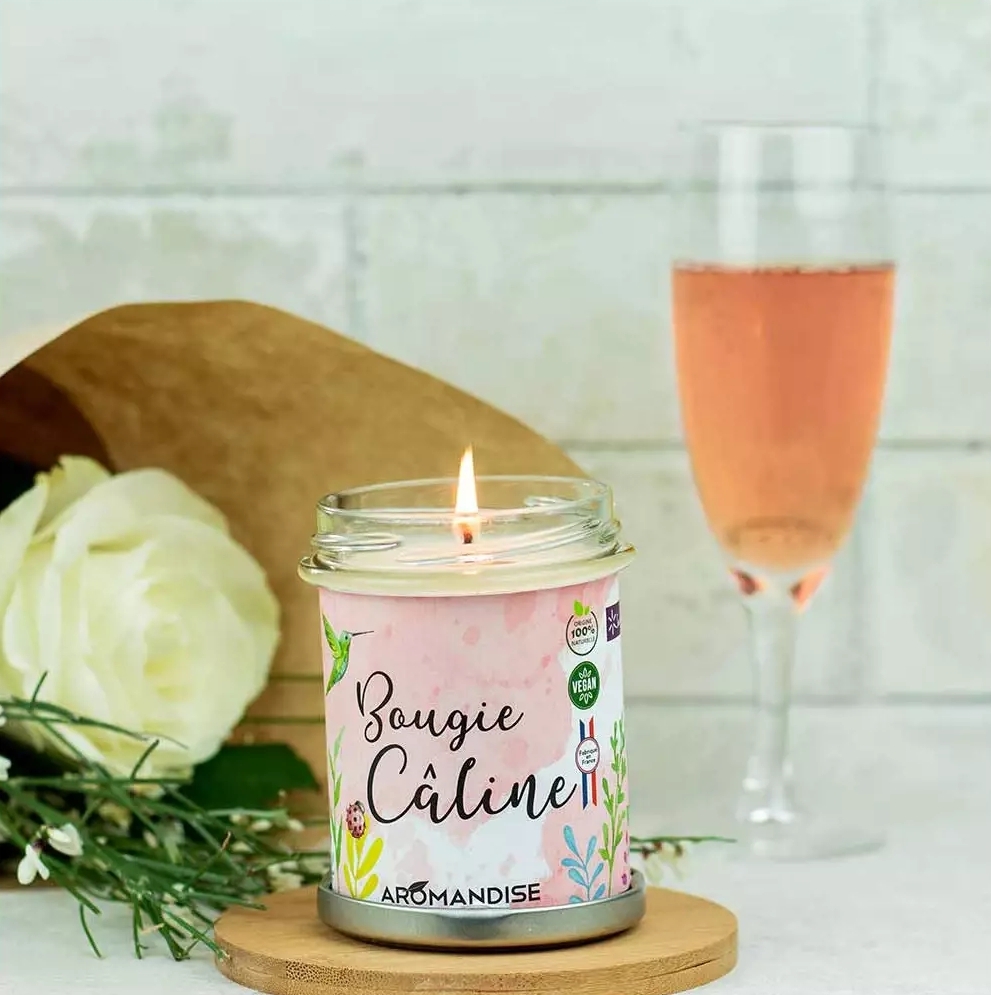 Lumanare Parfumata Naturala Aromandise Caline - imagine 3
