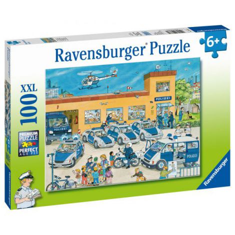 Puzzle Politie Ravensburger 100 Piese - imagine 3