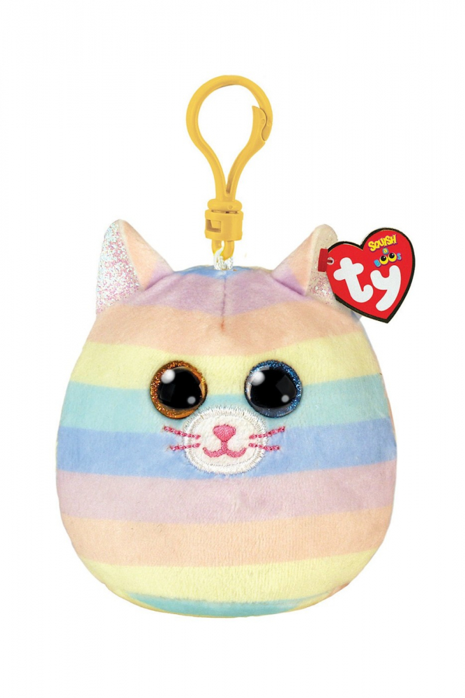 Breloc Ty Pisicuta Squishy 8.5cm Plus