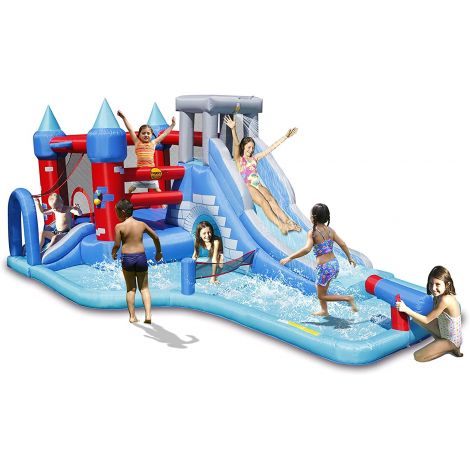 HappyHop Splash Park - Centru de joacă gonflabil cu apă