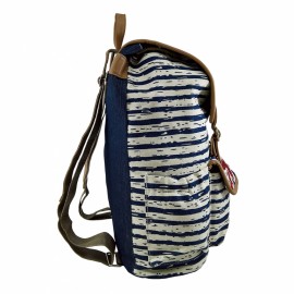 Rucsac Urban LaRue Flave Blu Design Britanic - imagine 2