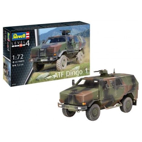 Revell Macheta ATF Dingo 1:72 - Model Militar Detaliat