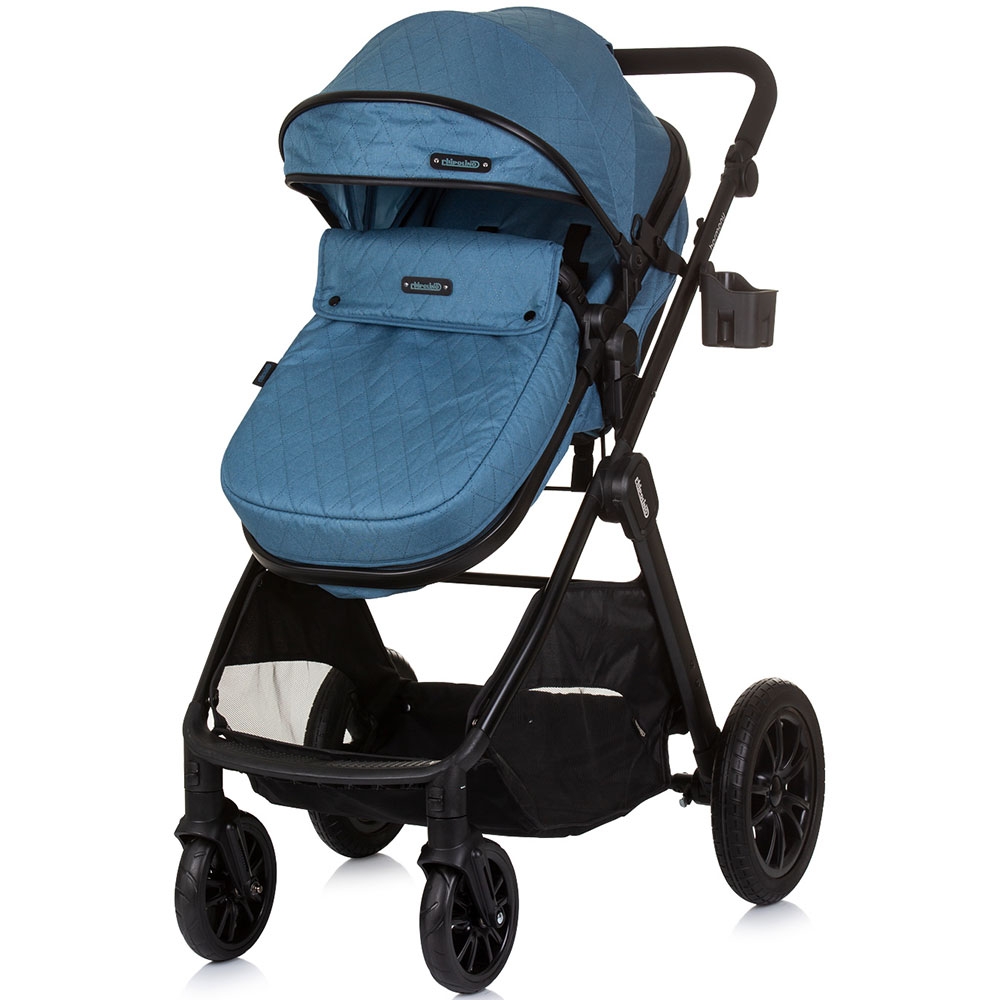 Carucior Chipolino Harmony 2 in 1 Blue, 0-22 kg - imagine 2