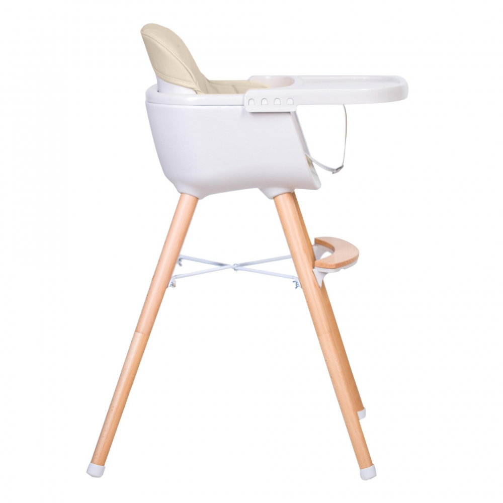 Scaun masă Buba Carino 2-in-1 lemn fag