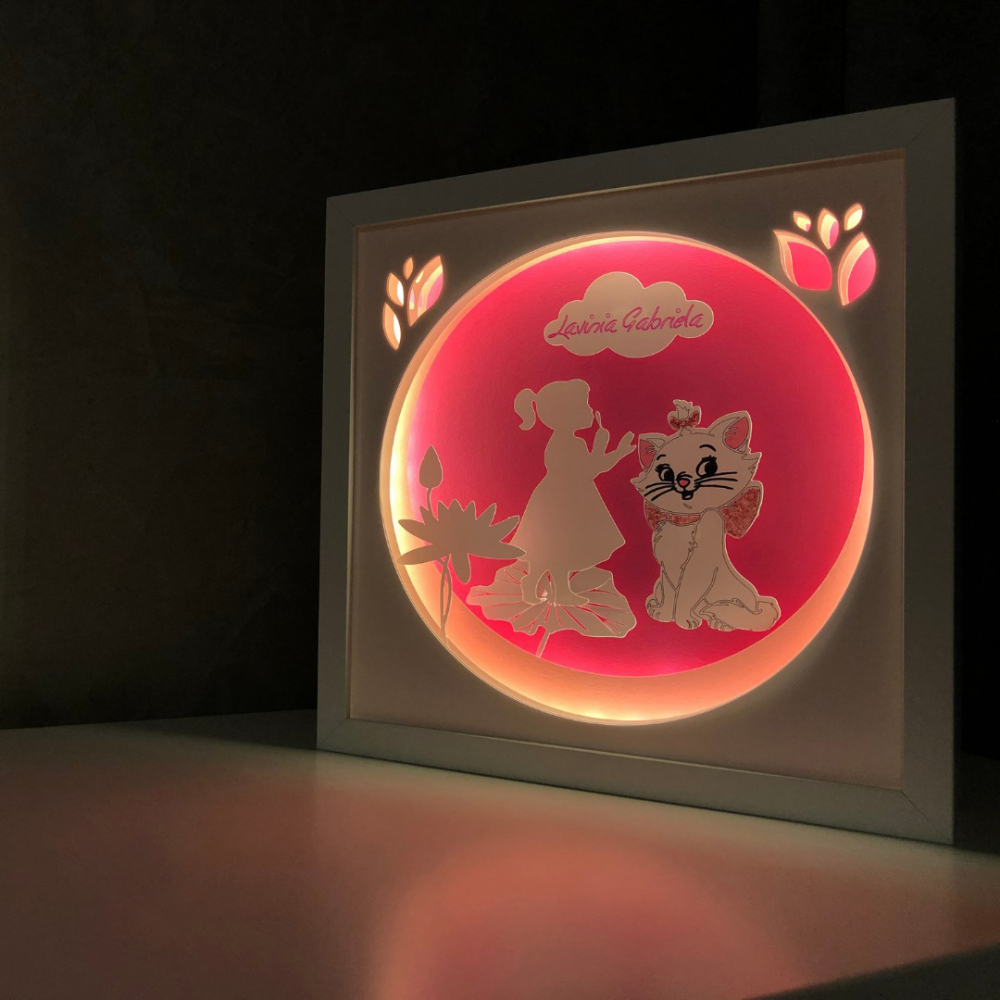 Tablou Luminos Fetita 021 Noorhandmadeatelier