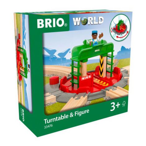 Turn si Figurina BRIO 33476 - Piesa Centrala Tren - imagine 8