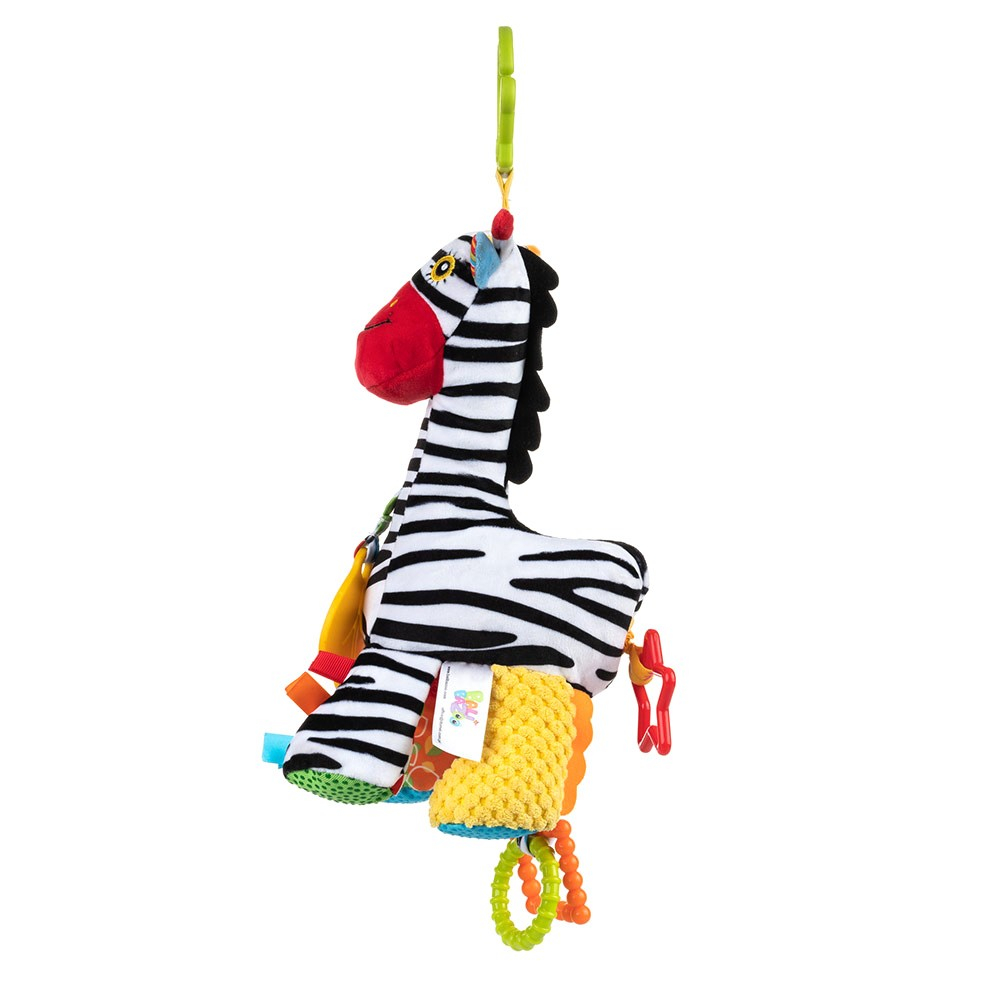 Jucărie Carucior Zebra Zoya Bali Bazoo Muzicală - imagine 2