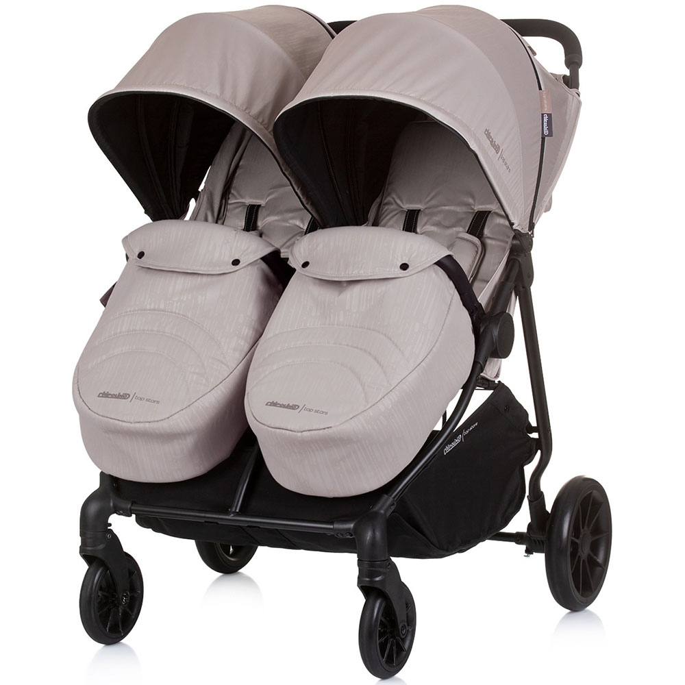 Carucior Gemeni Chipolino Top Stars, Macadamia