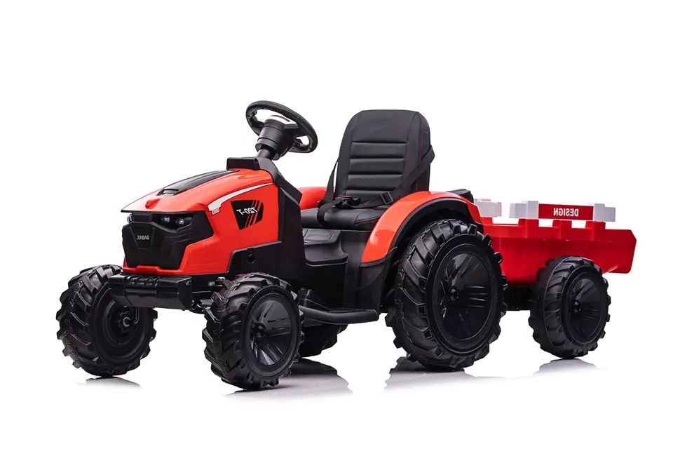 Tractor Electric Copii cu Remorcă XXL LUX