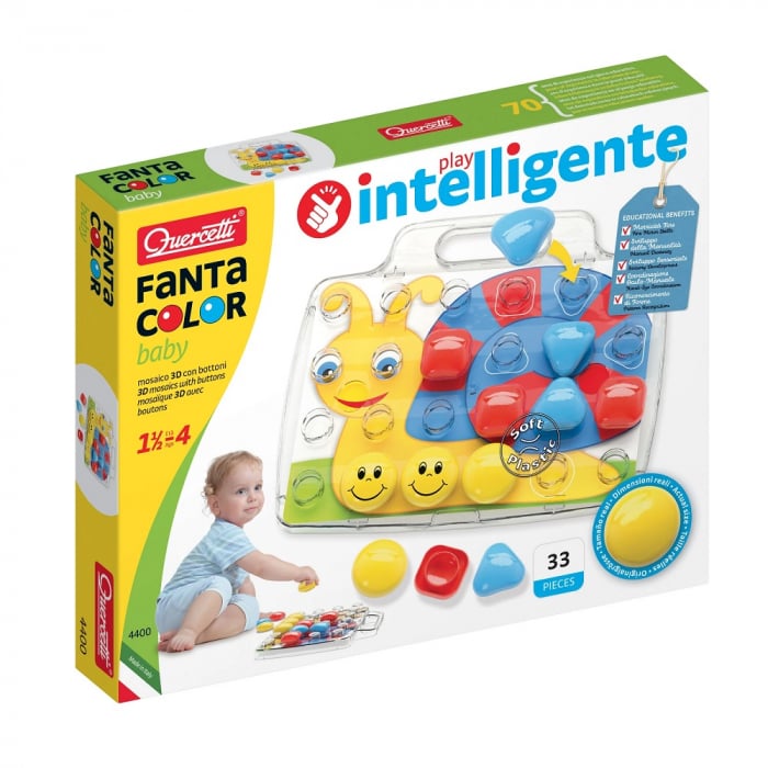 Quercetti FantaColor Baby | Jucărie Educațională Colorată