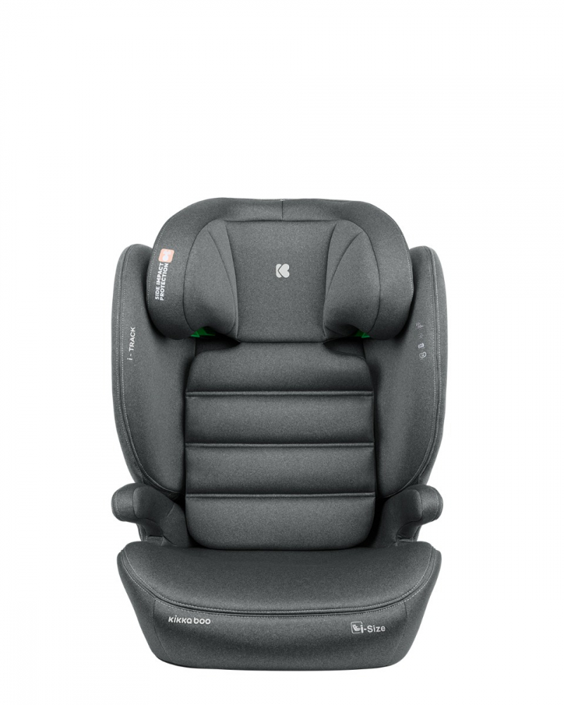 Scaun Auto Kikkaboo i-Track Isofix 100-150cm Gri - imagine 2