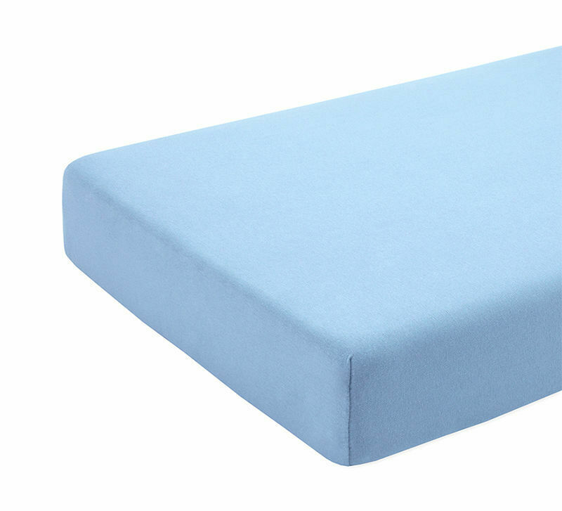 Cearceaf KidsDecor Bumbac cu Elastic, Albastru
