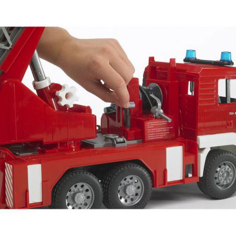 Bruder Camion Pompieri MAN TGA cu Scară și Apă - imagine 5