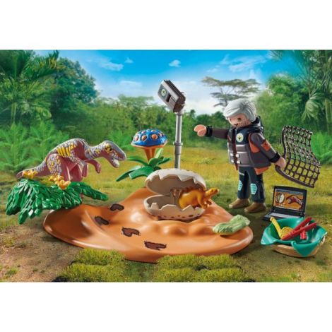 Playmobil Cuib Stegosaurus - Aventură Preistorică - imagine 3