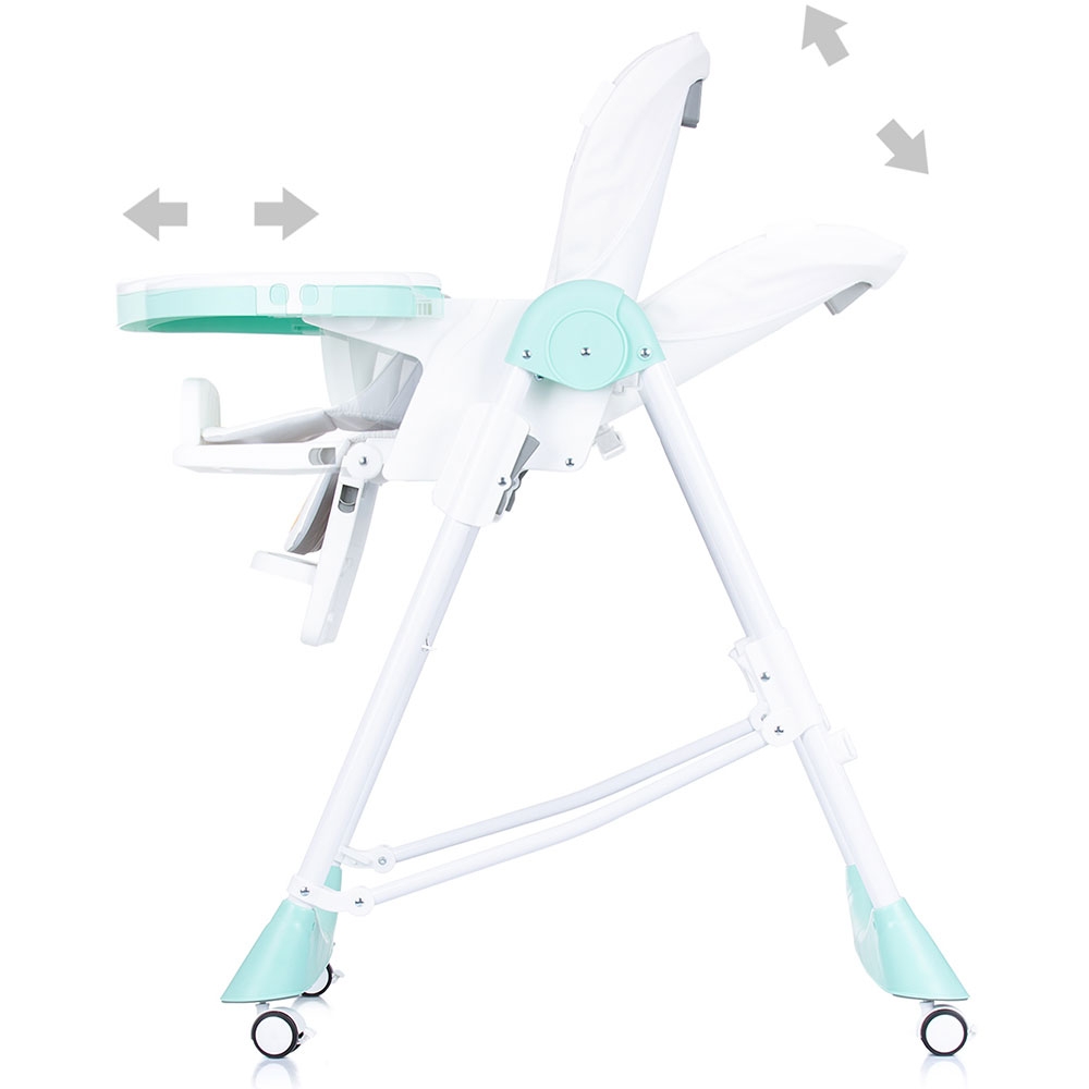 Scaun de masa Chipolino Bambino Aloe, Piele Ecologica - imagine 4