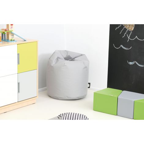 Fotoliu Pouf Gri Moje Bambino 60 cm - imagine 5