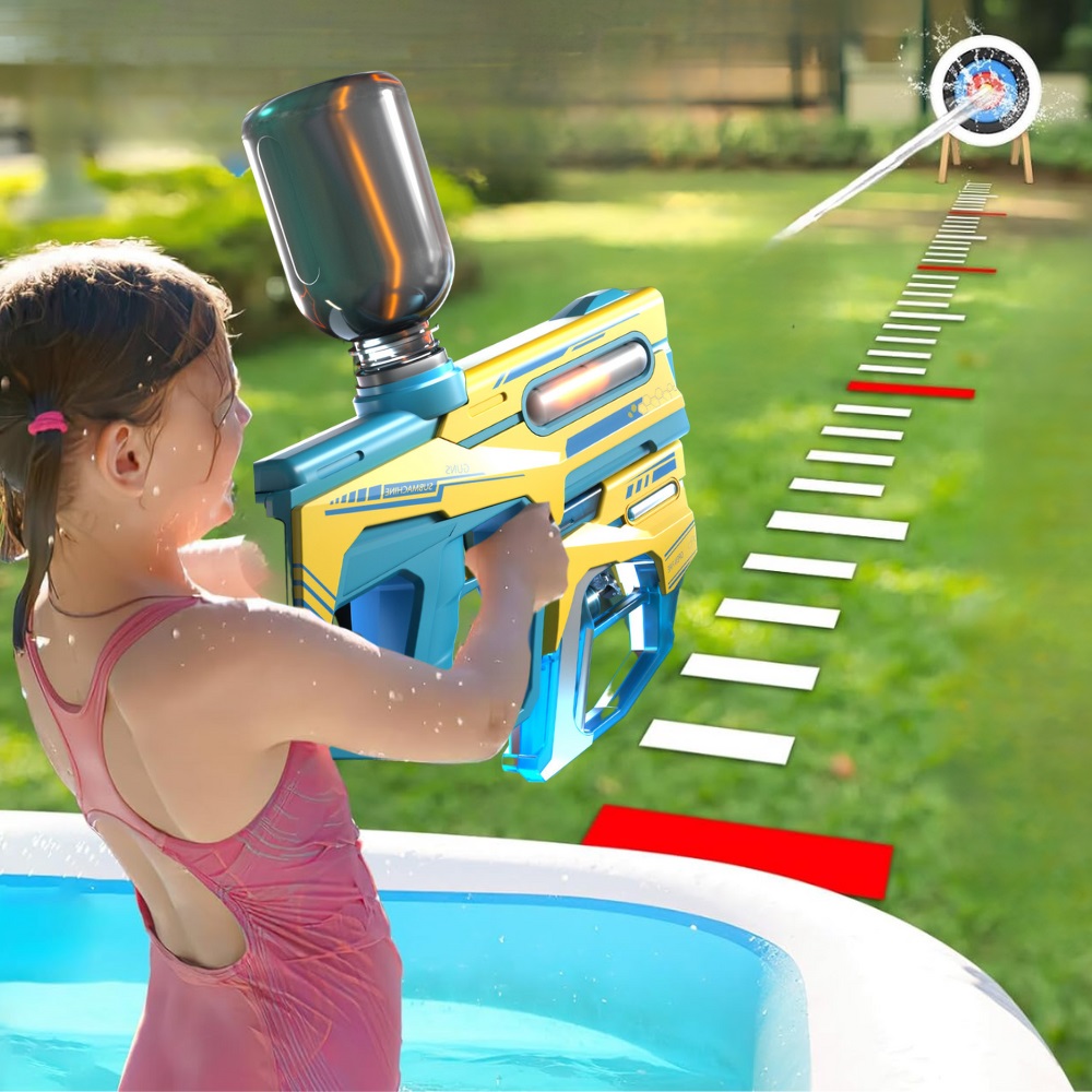 Pusca apa 2in1 Nicekids cu acumulator si LED - imagine 7