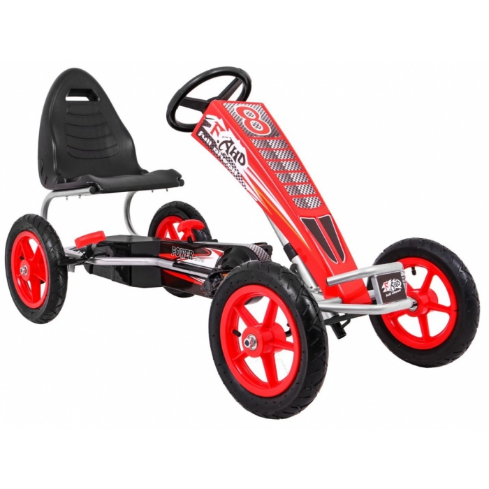 Gokart Air Rosu - Aventura sigura pentru copii - imagine 2