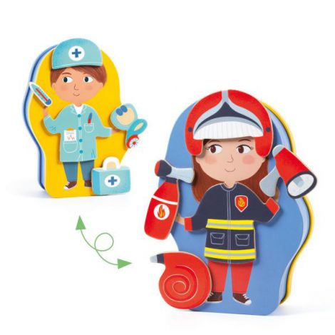 Jobissimo Djeco - Joc magnetic meserii educativ