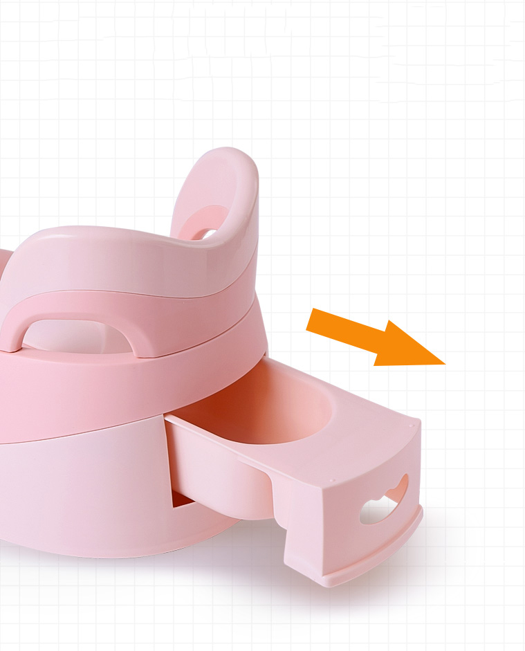 Olita Little Mom Duck Pink Ergonomica cu Spatar - imagine 3