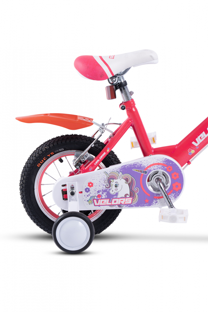 Bicicleta Velors Roz cu Roti Ajutatoare - imagine 7