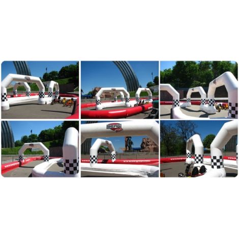 Circuit Gonflabil Karting 17x8m Berg Toys - imagine 2