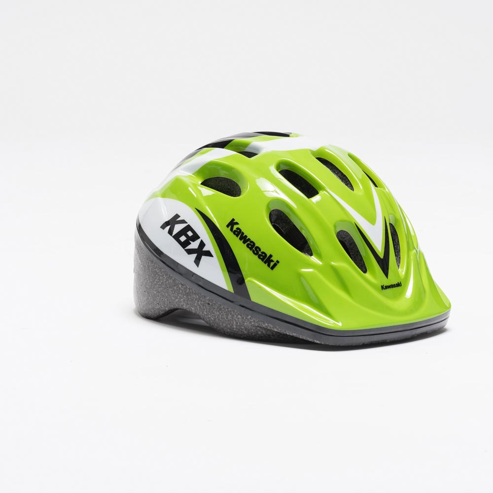 Casca Copii KBX Green Kawasaki | Siguranță și Stil