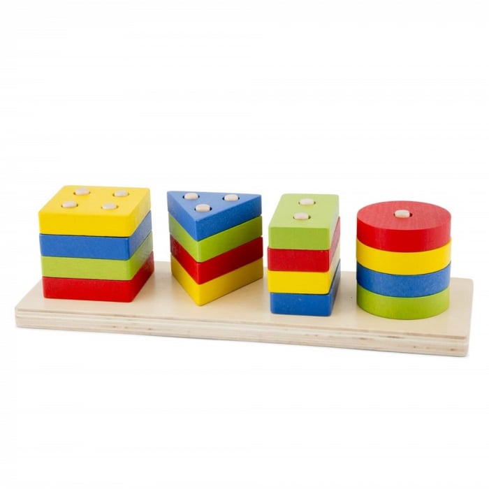 Sortator Lemn Forme și Culori New Classic Toys