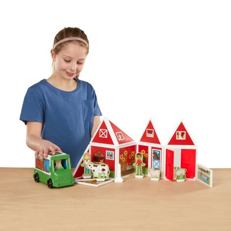 Set Magnetic La Ferma Melissa & Doug, 102 Piese - imagine 5