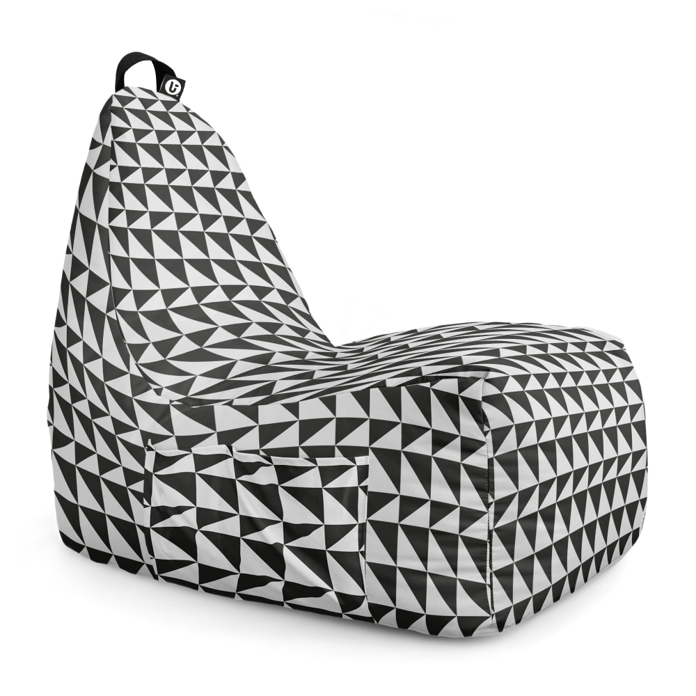 Fotoliu Puf Chill XL Updeco | Relaxare Geometric - imagine 6