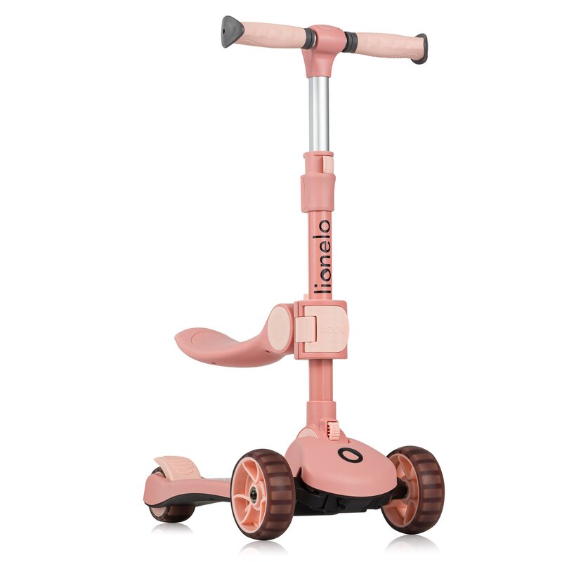Lionelo Franky Trotineta 3-in-1 Pliabilă Roz - imagine 4
