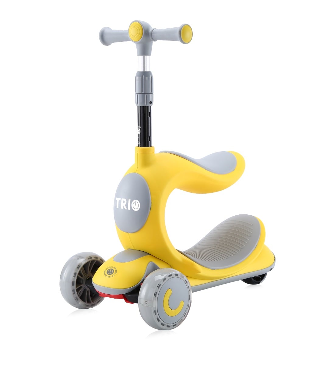 Trotineta Lorelli Trio 3 Roti LED Galben