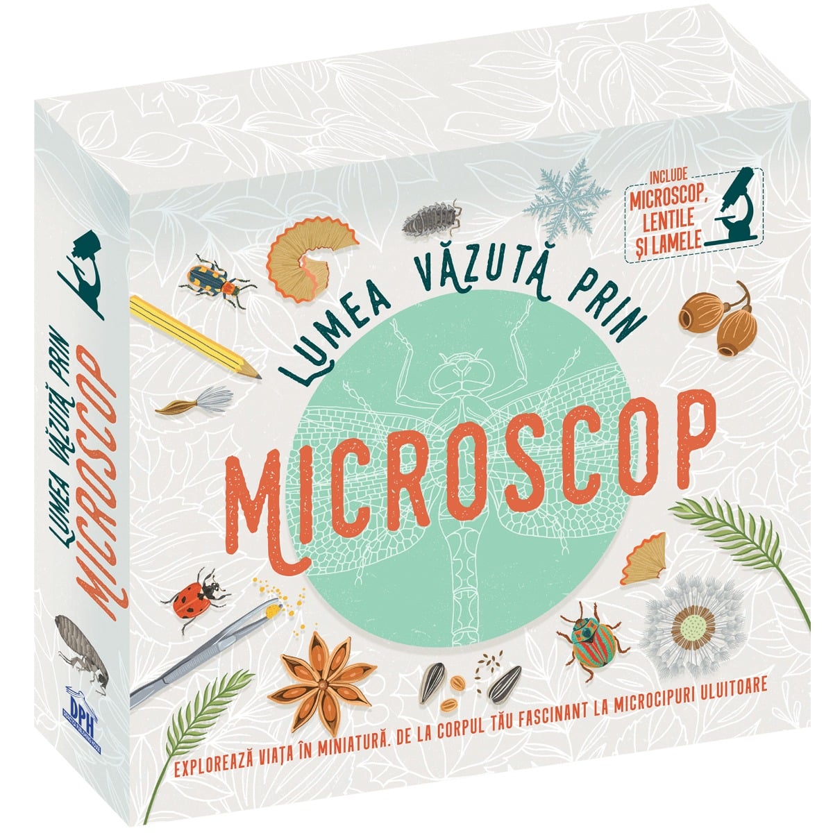 Lumea vazuta prin microscop - Tom Jackson | Dph