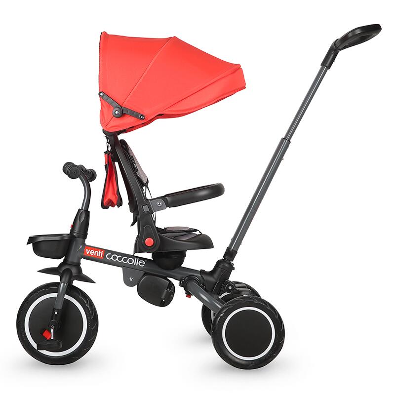 Tricicleta Coccolle Venti Chili Pepper 3 in 1