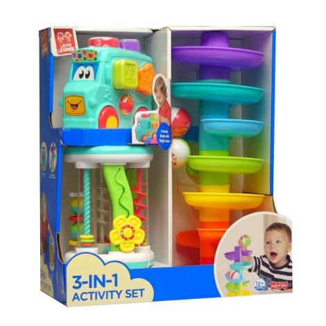 Little learner Set 3in1 Jucarie Educationala Interactiva