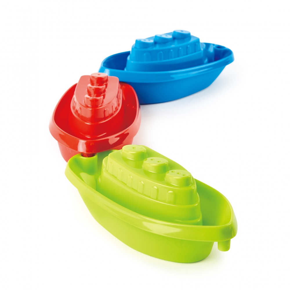 Set 3 barci Hape pentru baie - imagine 4