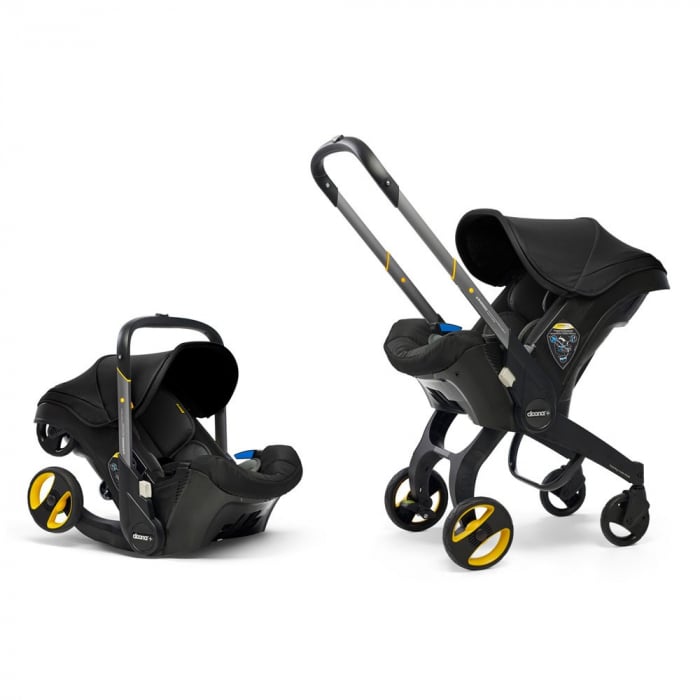 Doona Nitro Black 2 in 1: Scaun Auto și Cărucior