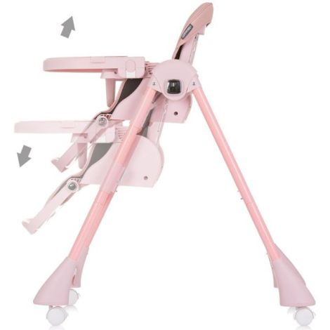 Scaun masă Chipolino Candy Shop Flamingo reglabil - imagine 4