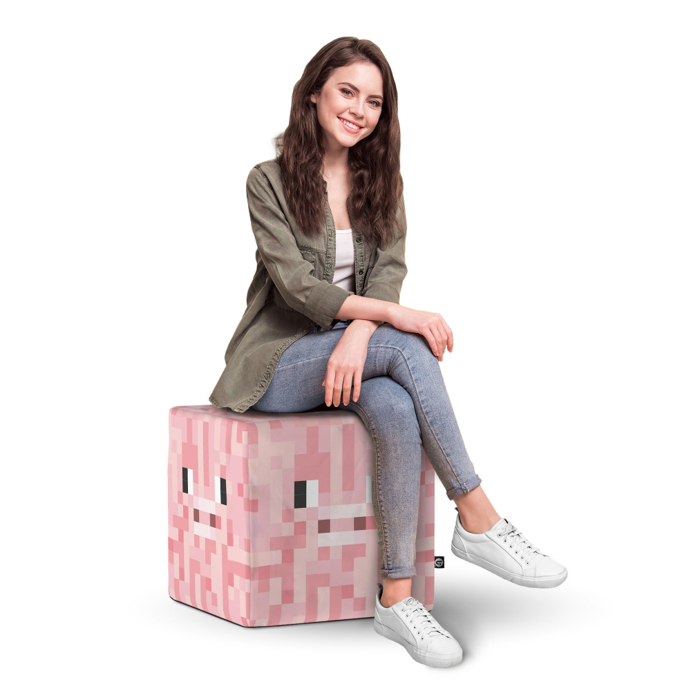 Taburet Updeco Minecraft Pig XL - Design Gaming